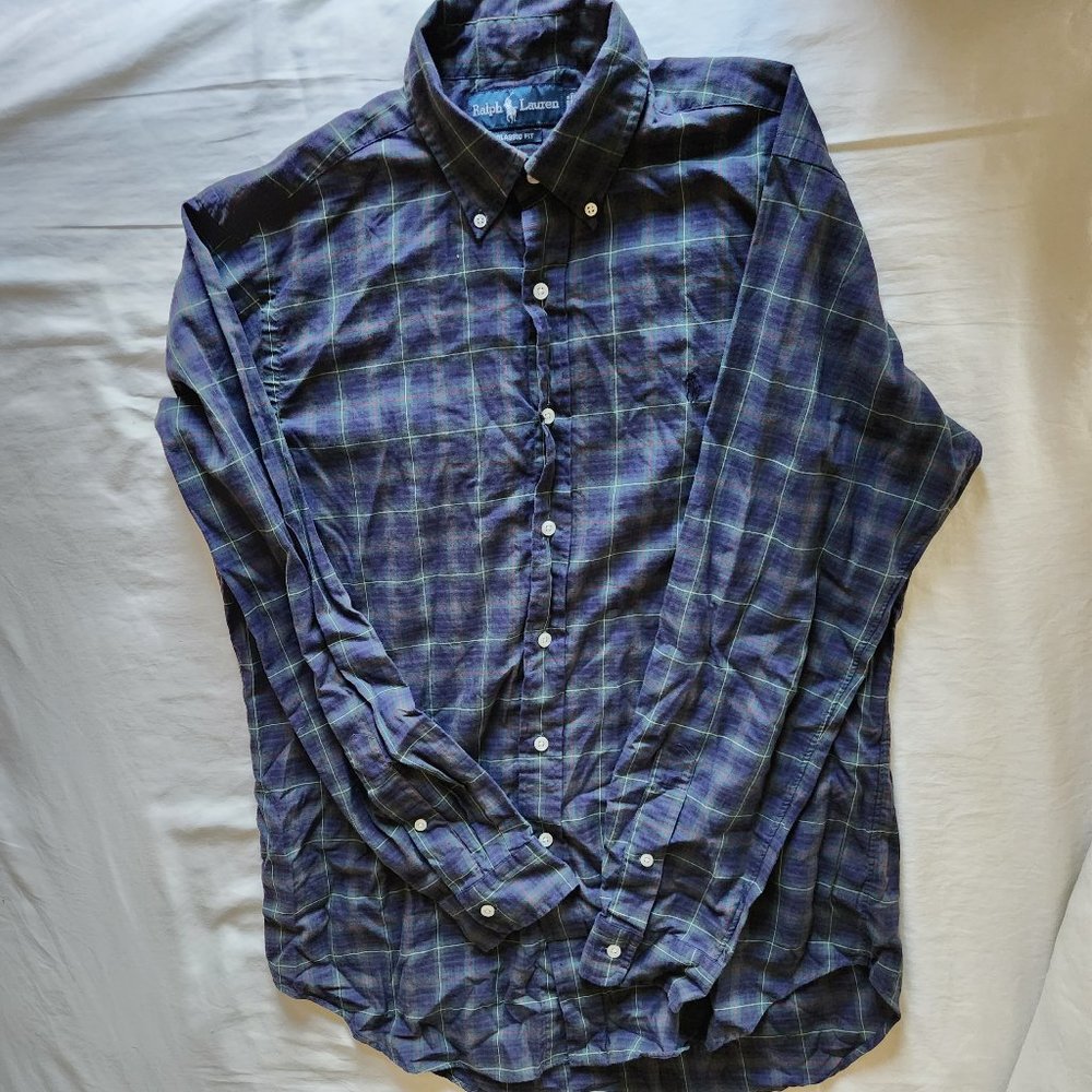 Polo Ralph Lauren Classic Fit Twill Plaid BD